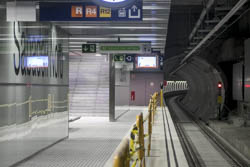 Visita a l'estació de Sabadell Nord dels FGC 